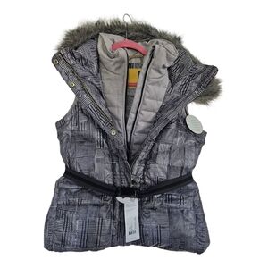LOLE Ski Down Vest - Fur Detachable Hood